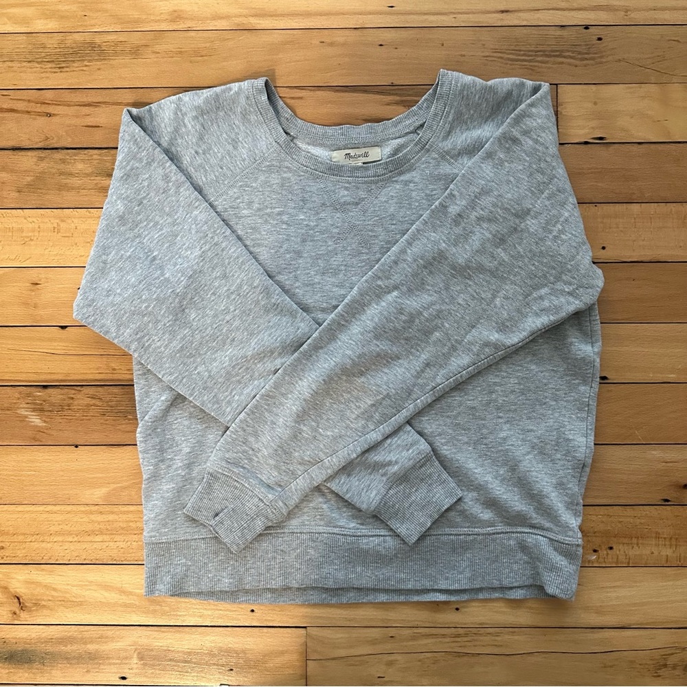 Madewell Cozy Fleece Crew Sweatshirt